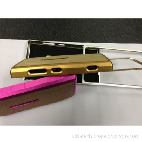 Wood and Aluminum Metal Full Body Case Cover for Nokia Lumia 920, Factory